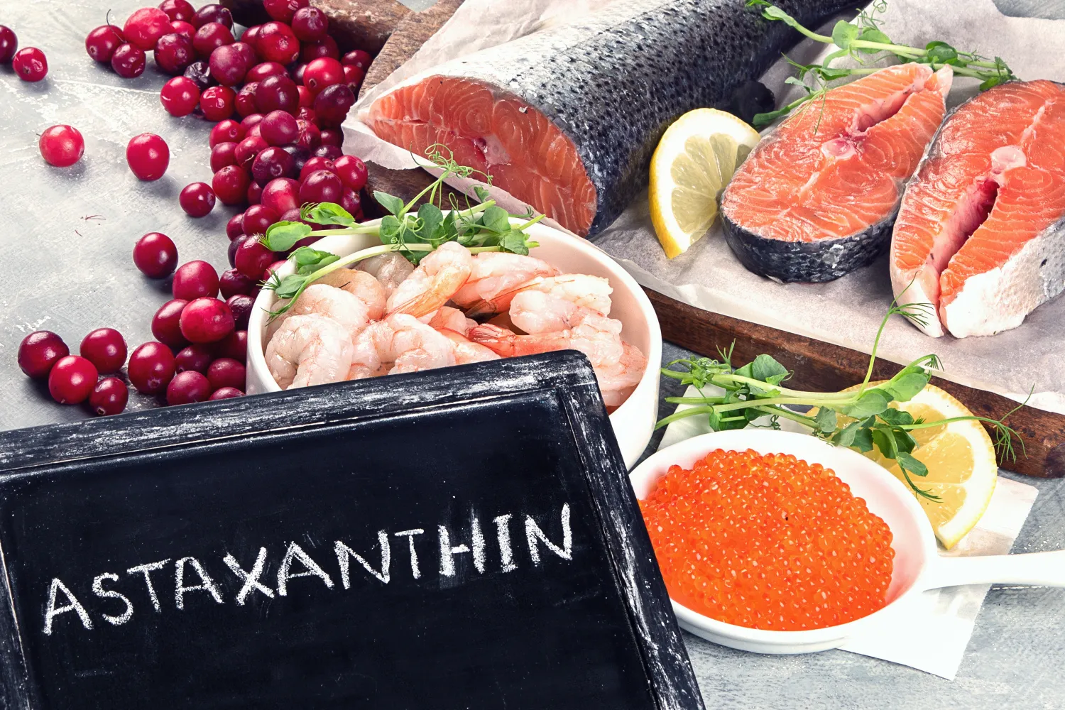 Astaxanthin zdroje